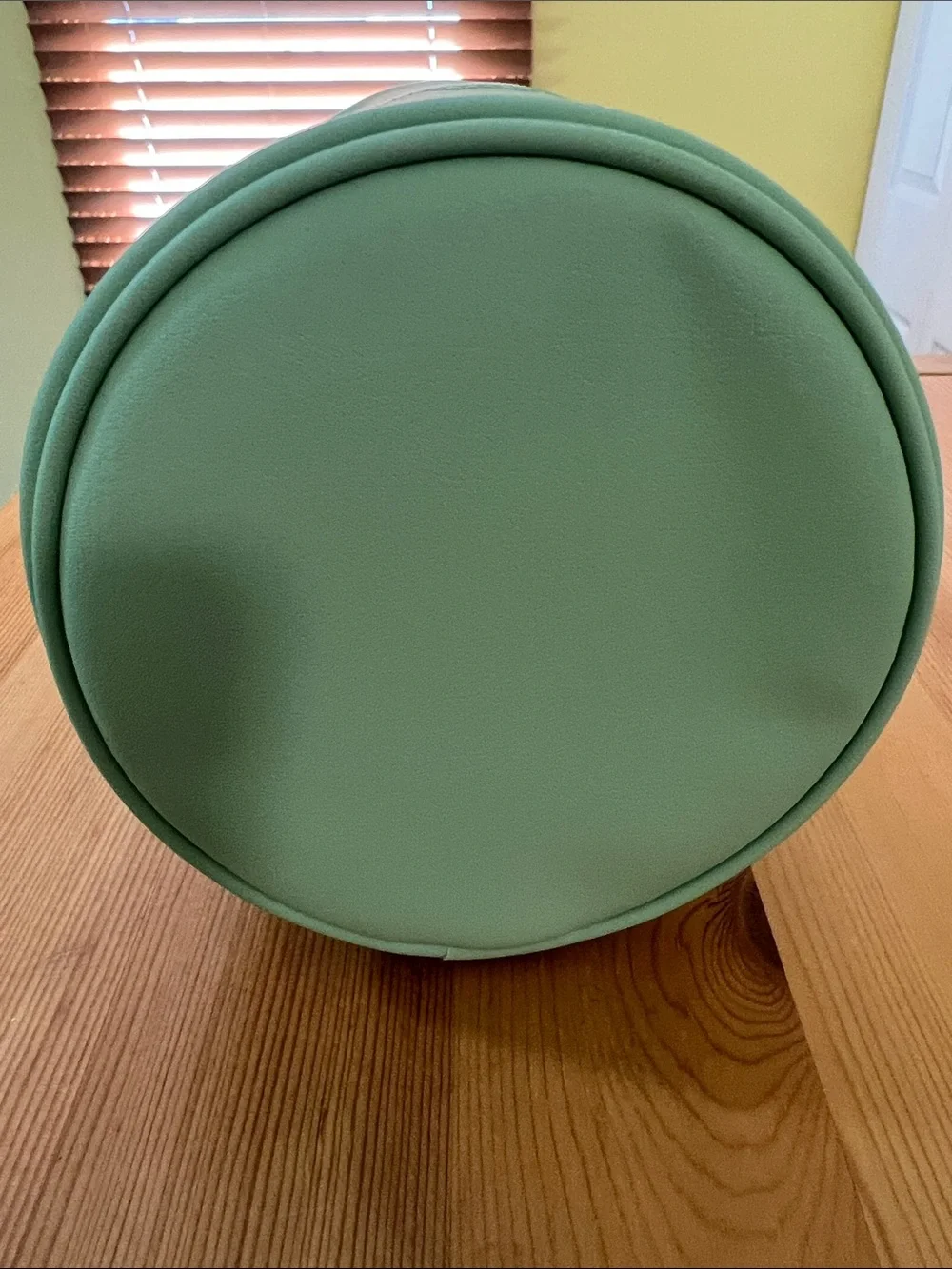Clinique Green Round Makeup Bag